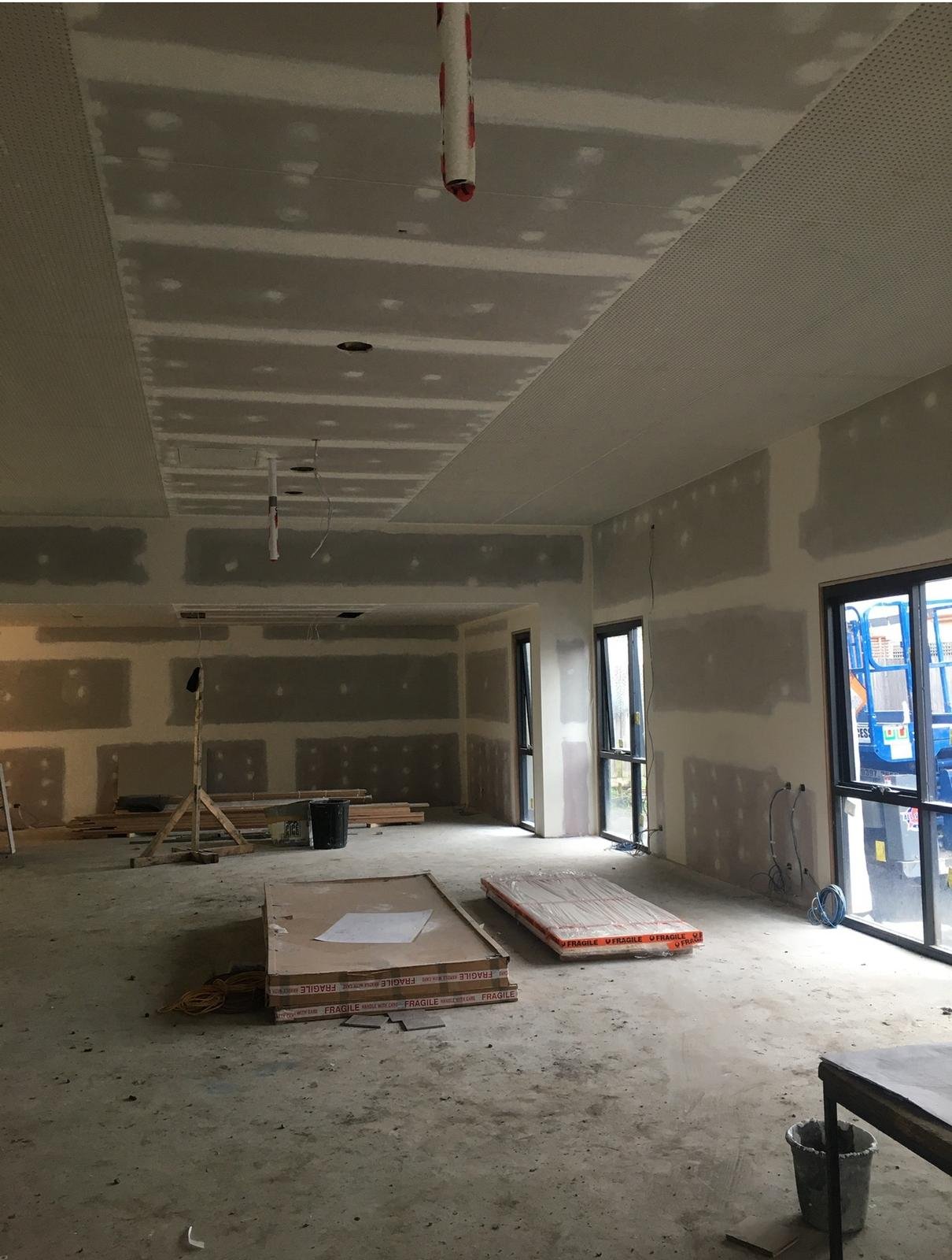 Commercial plastering