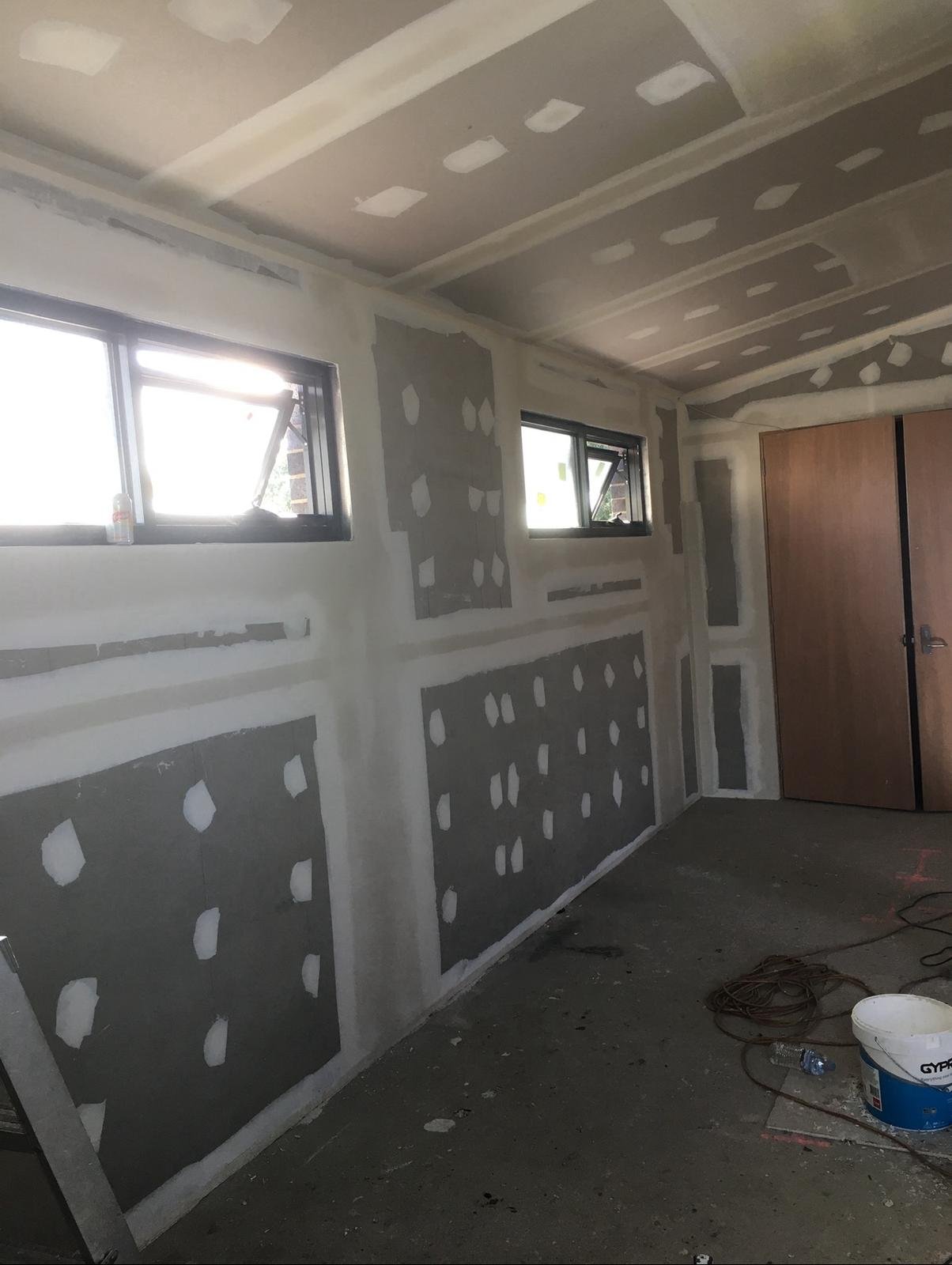 Plastering project